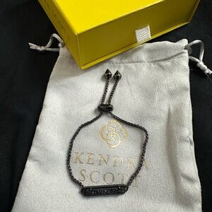NWOT Kendra Scott Stan in Black Drusy